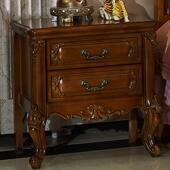 简?实木皮床1.KAZ5m人床1.8米欧式 约现代经双木济型橡储物高箱床