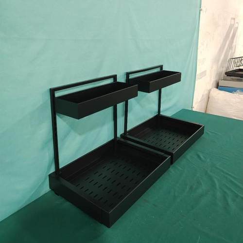 新房水抽槽下置物架可调节跨境抽505544拉式分层屉款篮厨整理储物