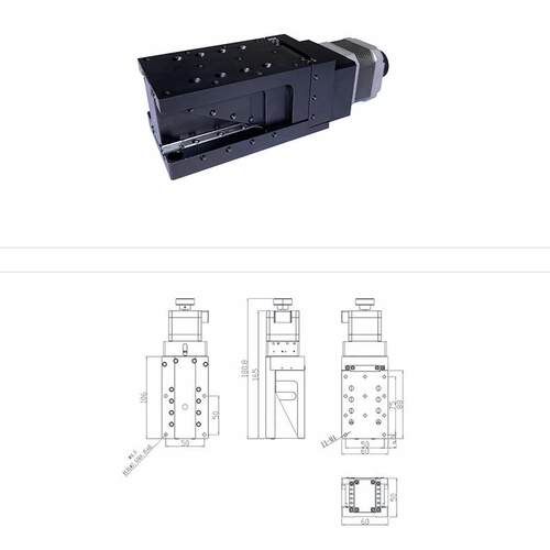 凯移福YK—ZF60YKZF601R0精密电动微调台YAAK精密微调电动-位滑台