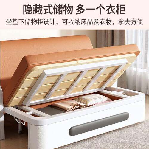 沙发床沙发折2叠两用多功FWT小户型沙发床客缩能厅024新款网红伸