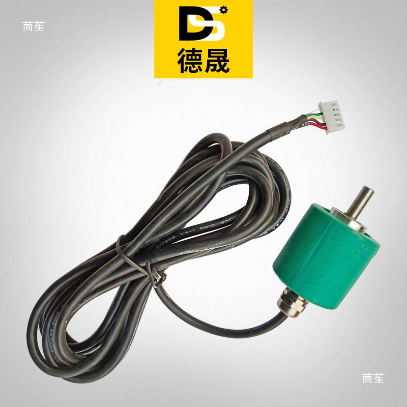 钢筋调直机计米器旋转带软管编码器400AB脉冲5线记米器调直机配件