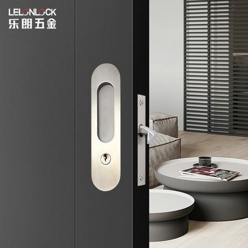 房阳锈台不钢3厨04移门钩锁RSL-605/简易旋钮开关推拉门移门单钩
