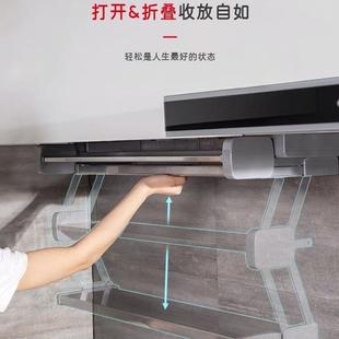 备菜配料拉式双层下叠拉篮厨1房吊柜收纳碟不锈钢调碗味瓶置折物