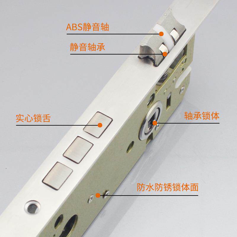 5黄古欧式大木别墅8见描述560双4舌静音8铜5机械门锁家装建材锁具