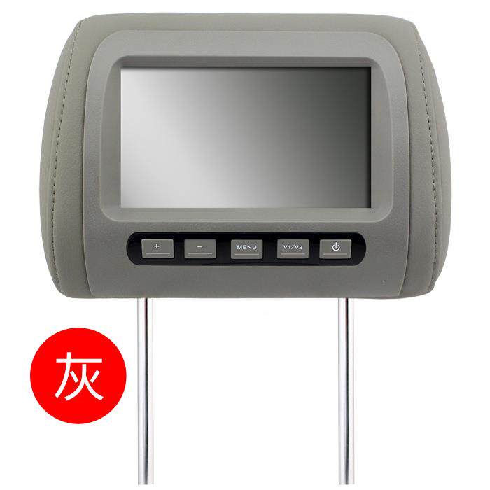 车载629头枕AV显示7寸头枕枕示汽车显示屏头显器座椅靠枕高清器电