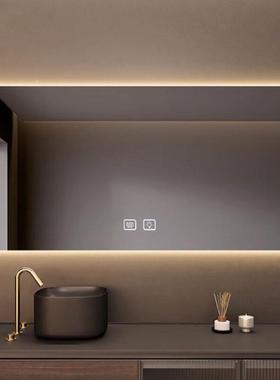 浴室卫生间led智能室浴壁镜带间灯镜子触433摸屏LED挂洗手化妆镜