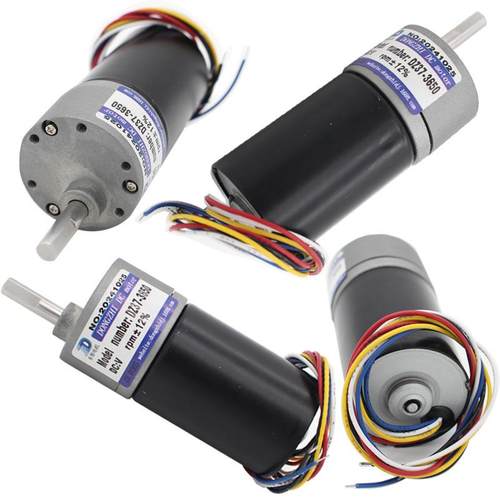 DZ-37型3650无刷直流减速电机无921人智能烤肠机侦查机器人微马达