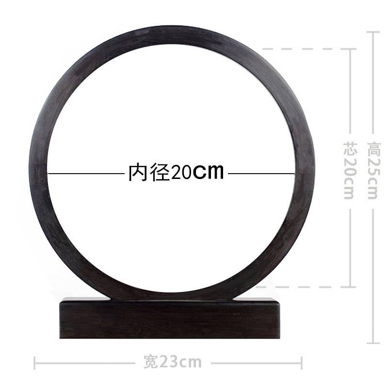木质框架双面绣苏绣影楼相框剪纸摆件字麦秆画胎毛画镶嵌石头皮影
