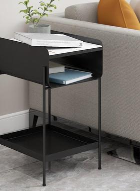 头桌网红65545沙发边轻几奢角几小圆桌欧式小茶几小型子迷你床柜