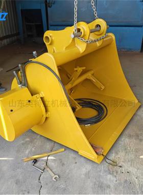 挖改具石料平口搅拌挖机前端属搅拌砂斗器建筑工GOV地砂浆混合斗