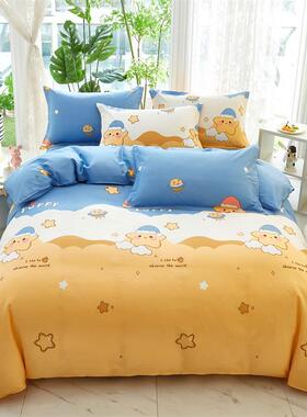 2025新款纯四件套床单被套南家纺通四被罩床上AZM棉用品季款