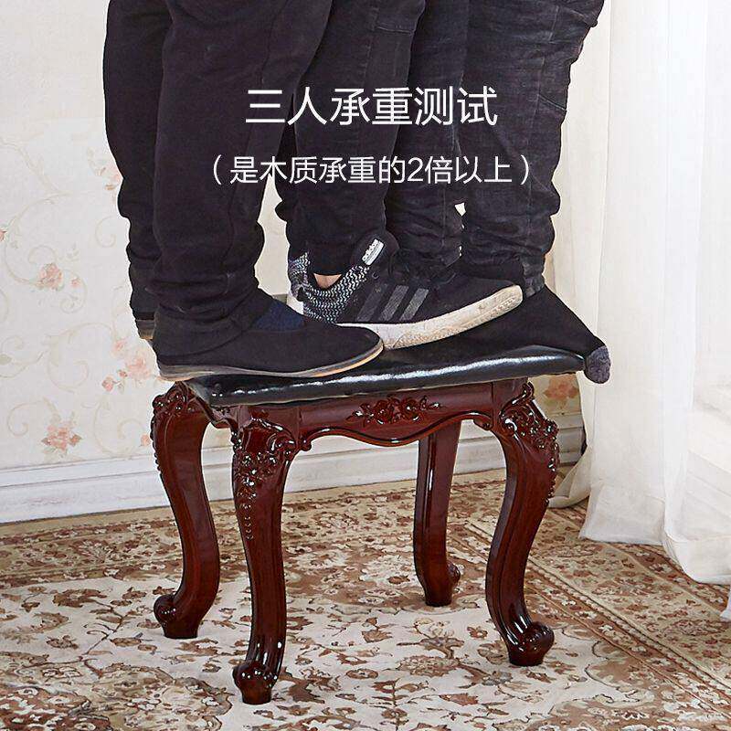 古筝钢琴凳人梳妆台式凳子美式529化妆椅典中式欧古家用小方凳圆