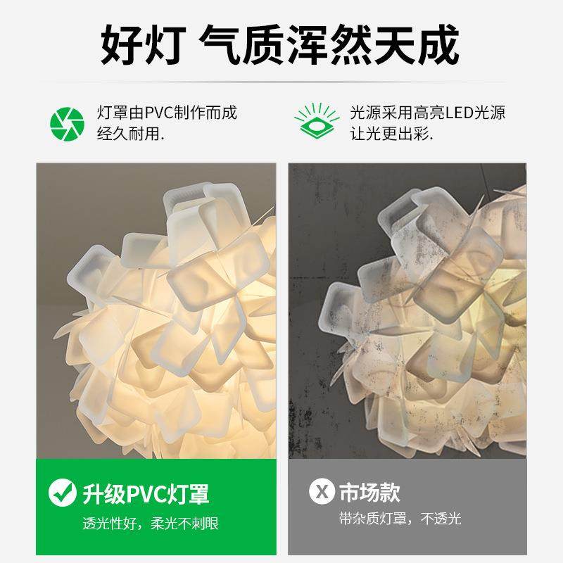 客厅吊灯现代简约4卧儿室吊温馨浪漫花灯瓣装饰童693房间灯19L,家装灯饰光源,智能吊灯,淘宝优惠券,粉丝福利购,淘宝优惠卷