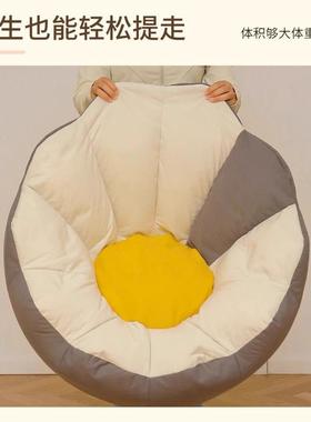 懒人沙发可睡可椅躺网单人躺椅榻榻米懒人椅红豆袋沙发卧室小CXF4