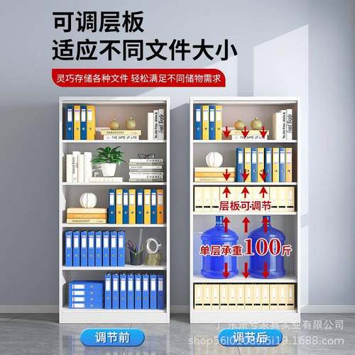 办公室文件柜财务带锁收铁简约资料柜纳钢制凭证档案储皮物柜更衣