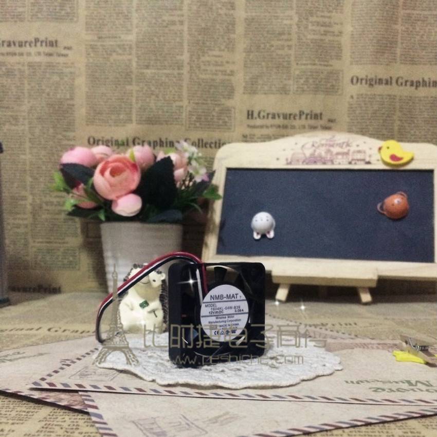 NMB 1604KL-04W-B39 4cm 4010 12V 0.09A 安川伺服驱动器散热风扇