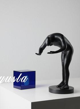 简约现代客VLN厅电处视酒柜售楼玄书房办公室柜餐厅柜摆件软装关