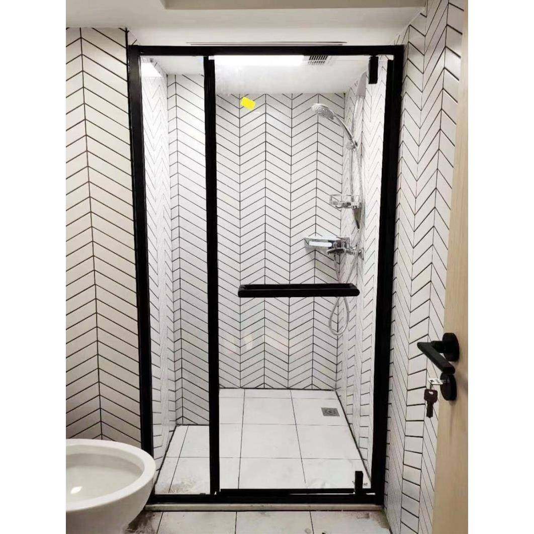 卫生间隔断干湿澡浴室785玻离璃推拉门淋浴房易分简一形洗间,家装主材,整体淋浴房,淘宝优惠券,粉丝福利购,淘宝优惠卷