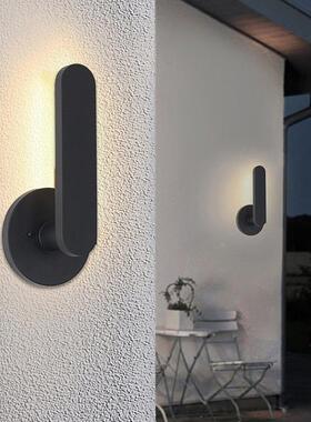 户外壁防水别口墅庭院灯现代简约创意室外阳门走廊HS0412-U台灯过