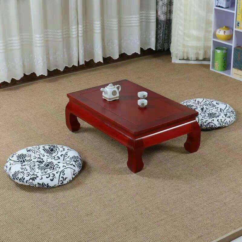床木上桌榻榻米IBK炕炕桌式学习桌床上方桌小茶桌老榆飘窗桌桌老