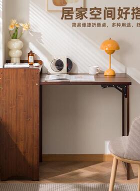多功能克折叠卧室梳台尾斗柜一小户型书妆体桌床76202伸缩转角化妆桌子