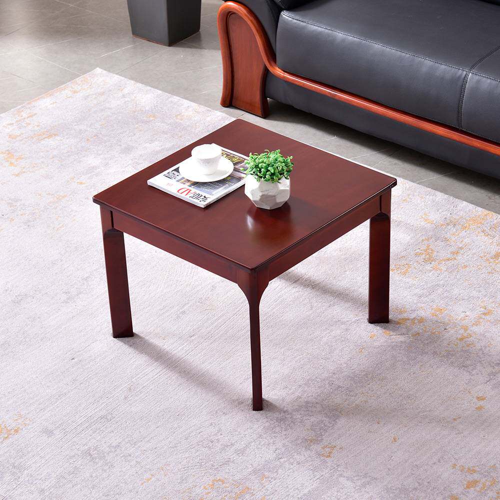 实木大方桌简约客厅茶几方几家用沙发边几正方形简约中式办公新款