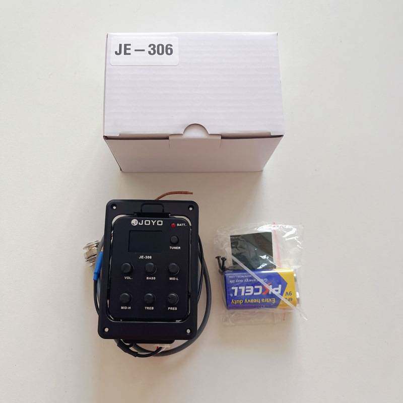 JOYO卓乐 JE-307 带校音功能的5段EQ 吉他拾音器 效音器 调音器