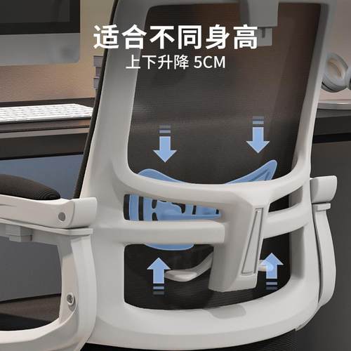 9W人体办工学椅坐电脑座椅公学习用电竞w11家椅子办公室职久员转