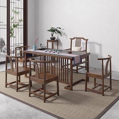 实木台茶桌椅组家用办公实木茶全套茶一LJE合体卓厂家直泡销