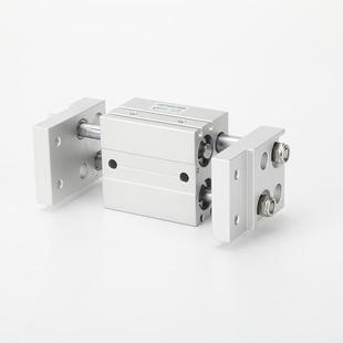 大口径阔型平开闭夹604H爪气缸FT2 0气动手指气缸2行机械手夹