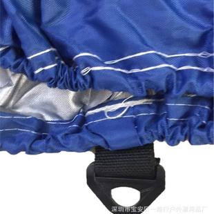 亚马逊热销防水船船罩艇衣9个圆V扣型船罩快船身全包832保护罩