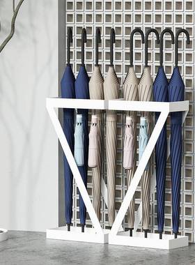 创意店铺入户门口架家用雨锈伞子雨伞纳WGX架商用不钢放伞收置物