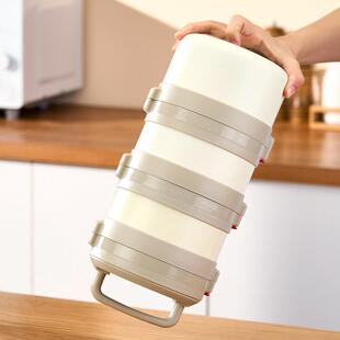 304不锈钢层食格保温提桶上多当班族分带层便当盒学生无品牌/便携