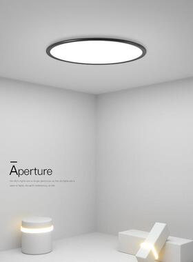 超光薄护眼卧室灯全谱309ld创吸顶灯现代简约意e圆形餐厅灯客厅灯