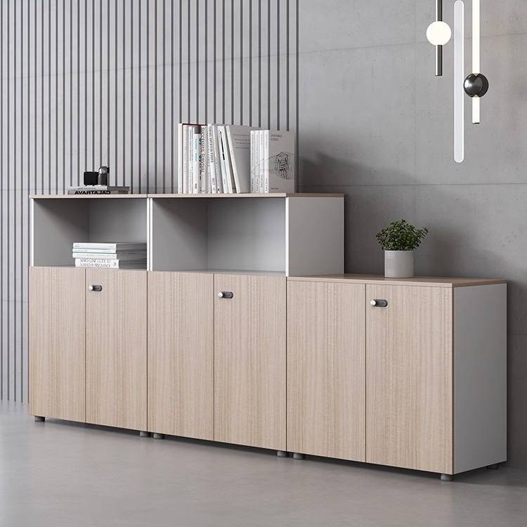 办公柜矮柜隔断柜边柜侧柜茶水柜打印机柜文件柜带密码锁储物柜