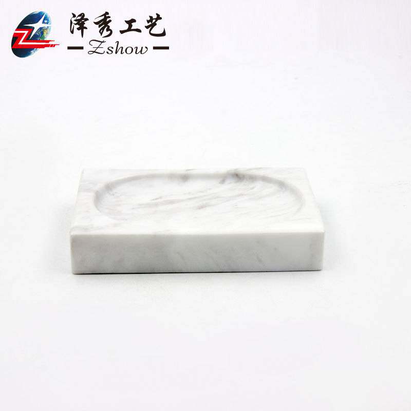 简约创意大理石皂碟家用香皂盒高档浴室肥皂盒酒店软装摆件新款