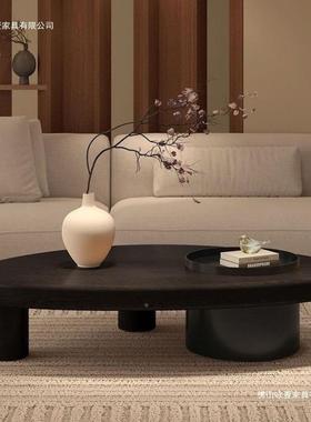 205异形新DYP家款简约小户型创2意原木古风实茶木几茶桌用客厅