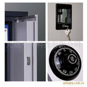 双门防火文件柜-层板承重量强-柜内三块层板-大容量存放文件夹