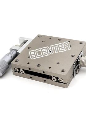 现货X轴线489C性滚珠导引不锈钢滑台M7X0-S/MX0-SS光7学微调位移