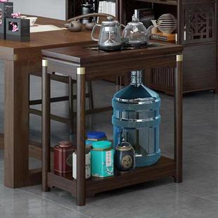 茶茶桌边柜新中家用小茶IGK台沙式 发旁置物架客茶边几实厅木迷你