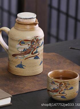 创款轻22460复古日用奢餐厨饮具复一古风茶意壶手货源