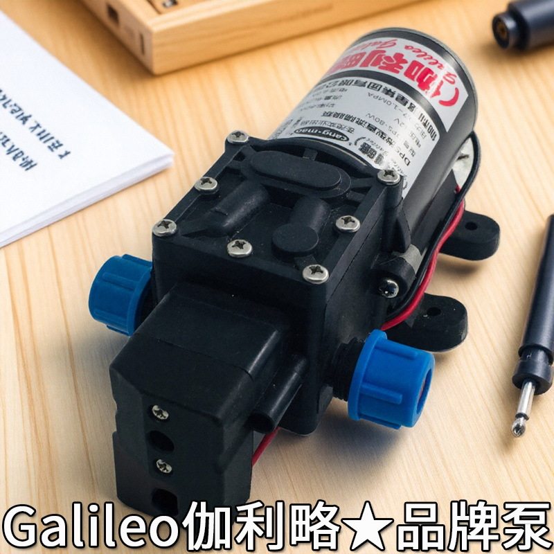 自动洗车泵两相电高压洗车泵洗车器水泵家用洗车小型水泵12伏泵