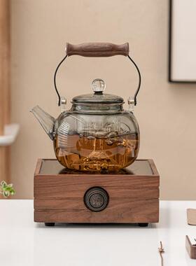 电璃茶壶泡23JS06-1茶家用煮大容量提玻梁壶耐高温烧水壶热蒸一体