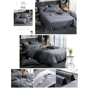 套1米8x2米双人efnvv床上四件x10x20020棉床单被套一米八8被罩1.8