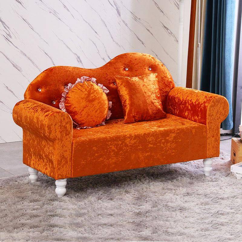 现代简BO02店约欧式艺沙发单人双户人三人小型布卧室KTV服装铺贵