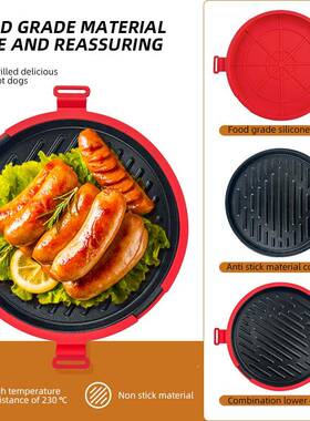 跨境新款微炉波炉圆形烤盘面微包盘多功能烤GJ-SMZ00波快速加热披