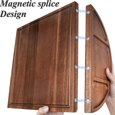 盘木质牛排接砧板家用拼半圆形托西餐包XW0309芝士餐盘厨房面切菜