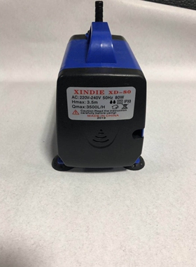 XD-80 水钻潜水泵 雕刻机 切割机水泵打孔小水泵 水帘墙水钻泵