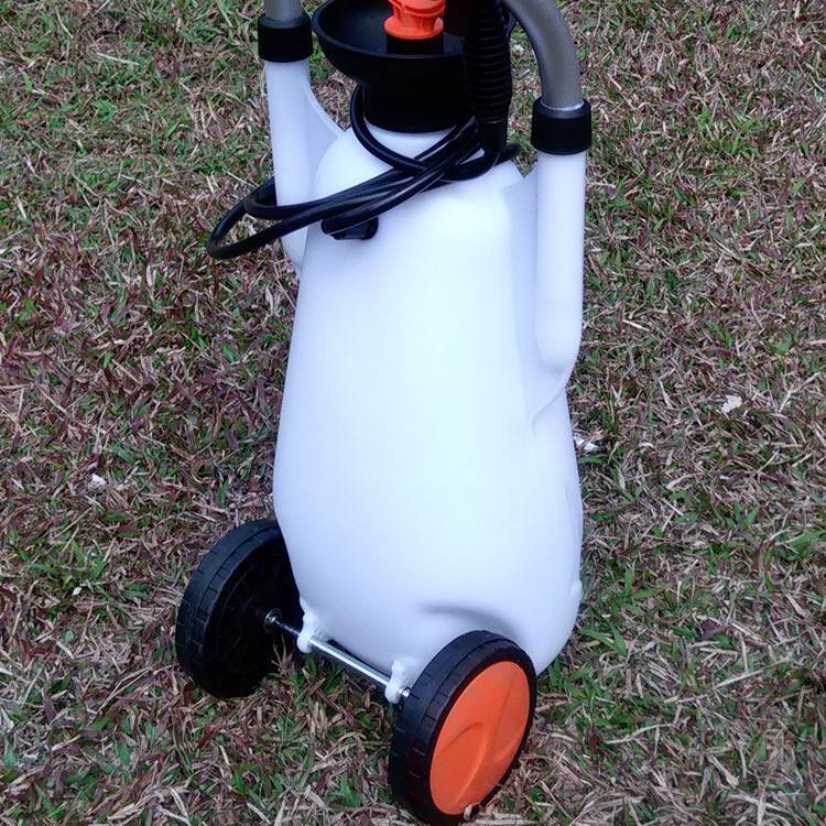 12L移动便携式洗眼器 工业用双头验厂洗眼器 紧急便携洗眼器