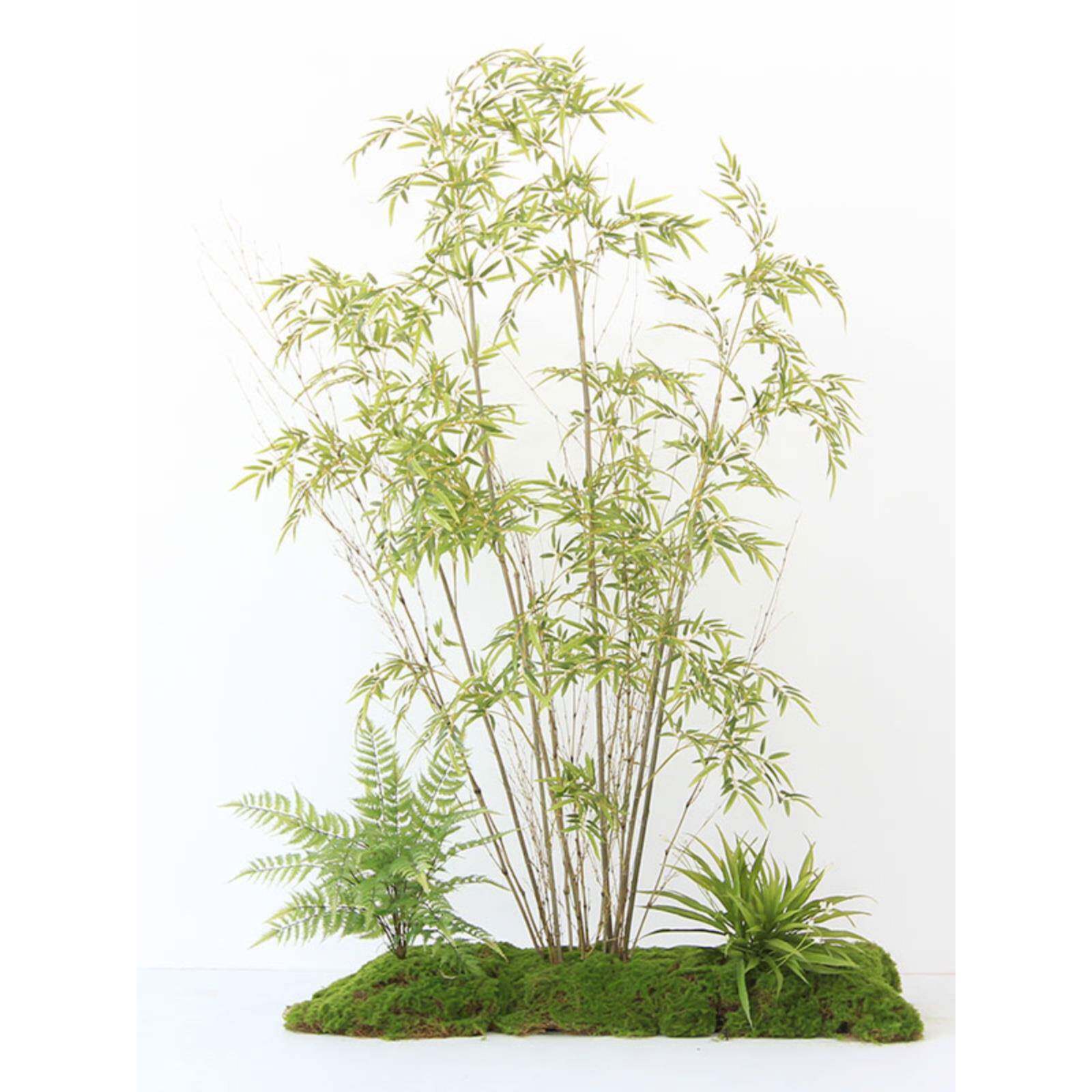 竹子软装装造景室内外饰阳F769HH5S景台庭院隔断挡墙酒中店新式观